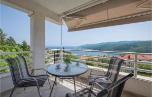 Beautiful apartment in Rabac with 1 Bedrooms and WiFi