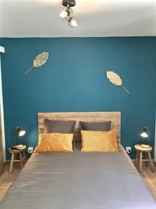 Appartements Bleu Lavande - Coquet appartement ambiance village : photos des chambres