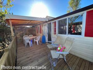 Campings Les mobil homes de NOLY : photos des chambres