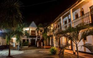 Captains Villa -Lake Malawi and Shire River meet, historical hotel at waterfront next to the Lake Museum in Mangochi Town