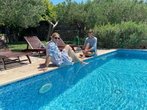 Holiday house in Bol with sea view, terrace, air conditioning, WiFi 120-1