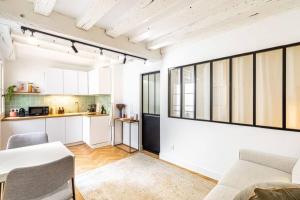 Appartements GuestReady - Wabi-Sabi Minimal in Marais : photos des chambres