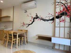 Căn hộ Nhật Bản Origami S803 view hồ bơi, sân thể thao