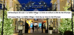 Appartements Logement exceptionnel avec jardin proche Disney : photos des chambres