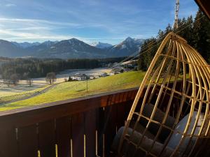 Haus Bergfeld with the view over Dachstein