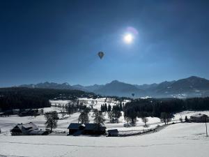 Haus Bergfeld with the view over Dachstein