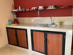 Departamento en el centro de la ciudad de Baños con netflix, wifi, garage gratuito y una excelente vista