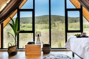 Osada Za gorami za lasami - Luksusowe Domki z widokiem na Snieznik - Pelc Tyrolca