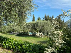 Maisons de vacances Charming Cottage with view and pool in Provence : photos des chambres