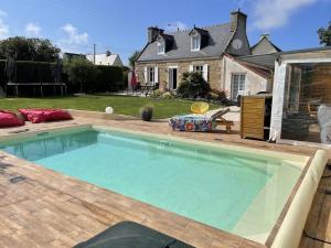 Maisons de vacances Maison bord de mer avec piscine : photos des chambres