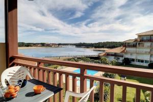 Appartements V-Marin 05-Vieux Boucau appartement 4 personnes avec vue sur lac marin dans residence avec piscine : photos des chambres