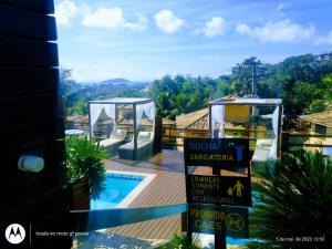 Flats Mar a Vista III Aluguel de Temporada com Vista privilegiada p mar