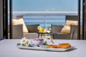 Villa Maria con piscina e vista mare