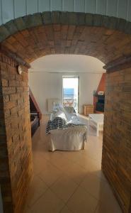 Panoramico nellantico borgo medievale di Casperia