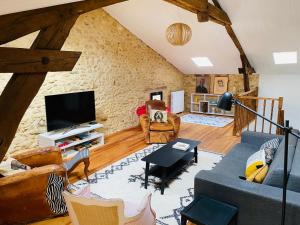 Maisons de vacances La Buissonniere Maison Authentique Au Coeur du Village : photos des chambres