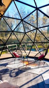 Glamping dome tent RIVER