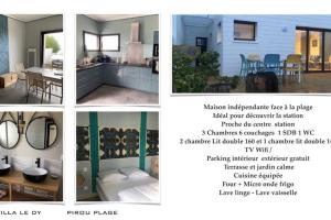 Maisons de vacances Superbe maison face mer a Pirou : photos des chambres