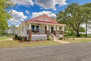 New Bern Vacation Rental on Farm with Fire Pit! - Belhaven