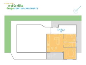 seaview apartments croatia KARLA