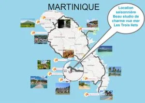 Studio de charme VUE MER 2 personnes ENTIEREMENT RENOVÉ - Lazaret