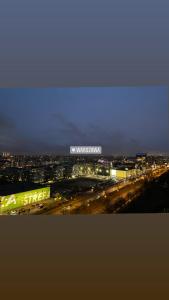 Apartament SKYSCRAPPER z widokiem na panoramę Warszawy