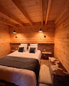 Maisons de vacances Chalet Le Montagnard SPA & SAUNA - Lits faits - Serviettes - Peignoirs - Menage inclus : photos des chambres