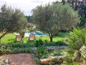 AU CLOS DU PRESSOIR sauna spa et piscine au coeur d'un vignoble - Lecques