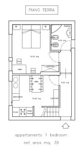 Apartamento de 1 dormitorio