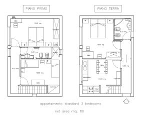 Apartamento Estándar de 3 dormitorios
