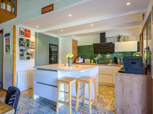 Maisons de vacances Holiday Home Blue Moustoir by Interhome : photos des chambres