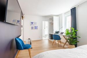 Calme & Chic bleu - Proche gare et centre