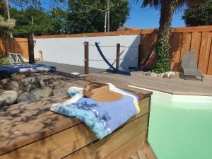 Chalets cottage la dune les cigales du bassin a Gujan-Mestras : photos des chambres