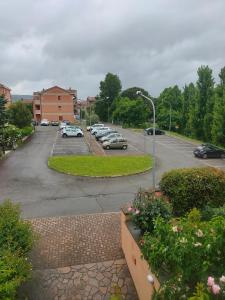 Apartment mit Gartenblick
