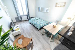 Appartements Le MIAMI - Chaleureux 4 pers- Oullins centre- Lyon : photos des chambres