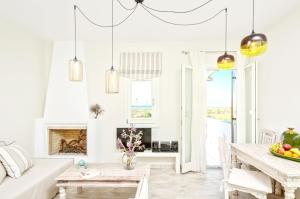 Spacious house with sea view in Ag. Arsenios, garden