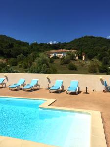 Villas Villa de 2 chambres avec vue sur la mer piscine partagee et jardin amenage a Serra di fiumorbo a 4 km de la plage : photos des chambres