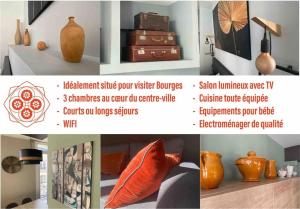 Appartements Les Quatre Piliers - 1 min Palais Jacques Coeur : photos des chambres