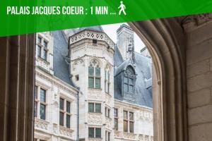 Appartements Les Quatre Piliers - 1 min Palais Jacques Coeur : photos des chambres