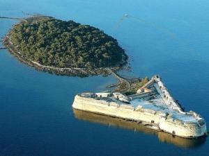 Charming apartment with sea view in Šibenik, 38 m².