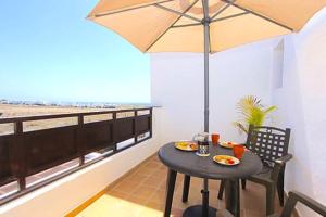 2 bedrooms villa with sea view private pool and jacuzzi at Las Palmas 1 km away from the beach