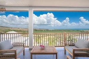 Haut de villa au François - Quartier la Cadette