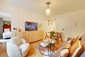 Appartements Amazing apartment 4P/1BR with small garden : photos des chambres