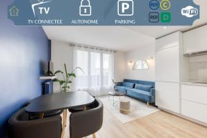Appartements The Blue and Gold Cocoon Appart hotel : photos des chambres