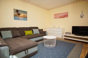 Ferienhus Baabe FeWo 01 Terrasse, Sauna- und Schwimmbadnutzung im AHOI Sellin