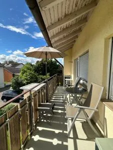 Ferienappartment mit Homeoffice, 2 Schlafzimmer mit Einzelbetten - Eimeldingen