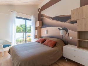 Villas Villa familiale 10 pers. a Biscarrosse avec piscine chauffee, pres du lac et des pistes cyclables - FR-1-319-488 : photos des chambres