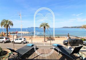 Appartements Villa Antoine Appartement RDJ Vue mer CLiM Wifi parking plage 50m : photos des chambres