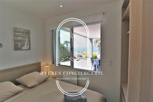 Appartements Villa Antoine Appartement RDJ Vue mer CLiM Wifi parking plage 50m : photos des chambres