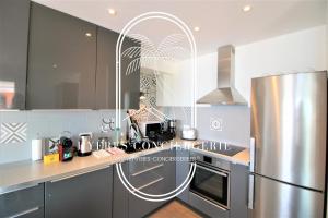 Appartements Villa Antoine Appartement RDJ Vue mer CLiM Wifi parking plage 50m : photos des chambres