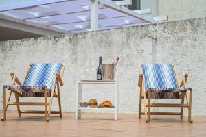 Apartment mit Gartenblick